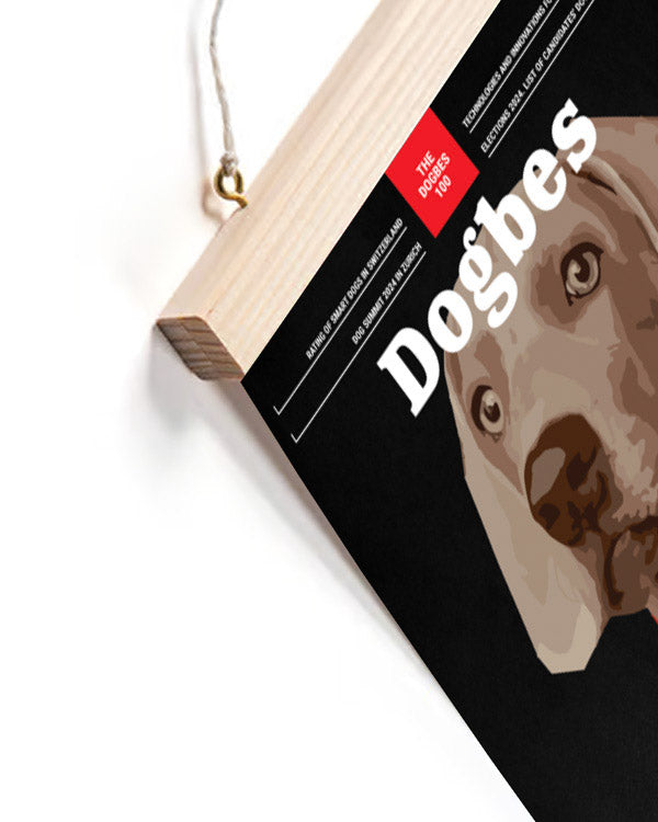 Custom Dog Portrait
 "Dogbes."