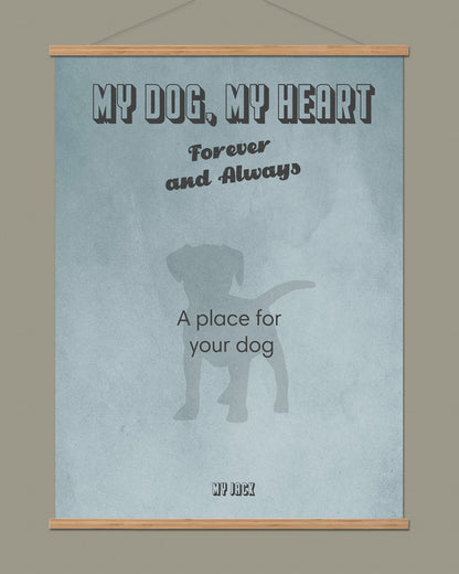 Customized dog poster D07