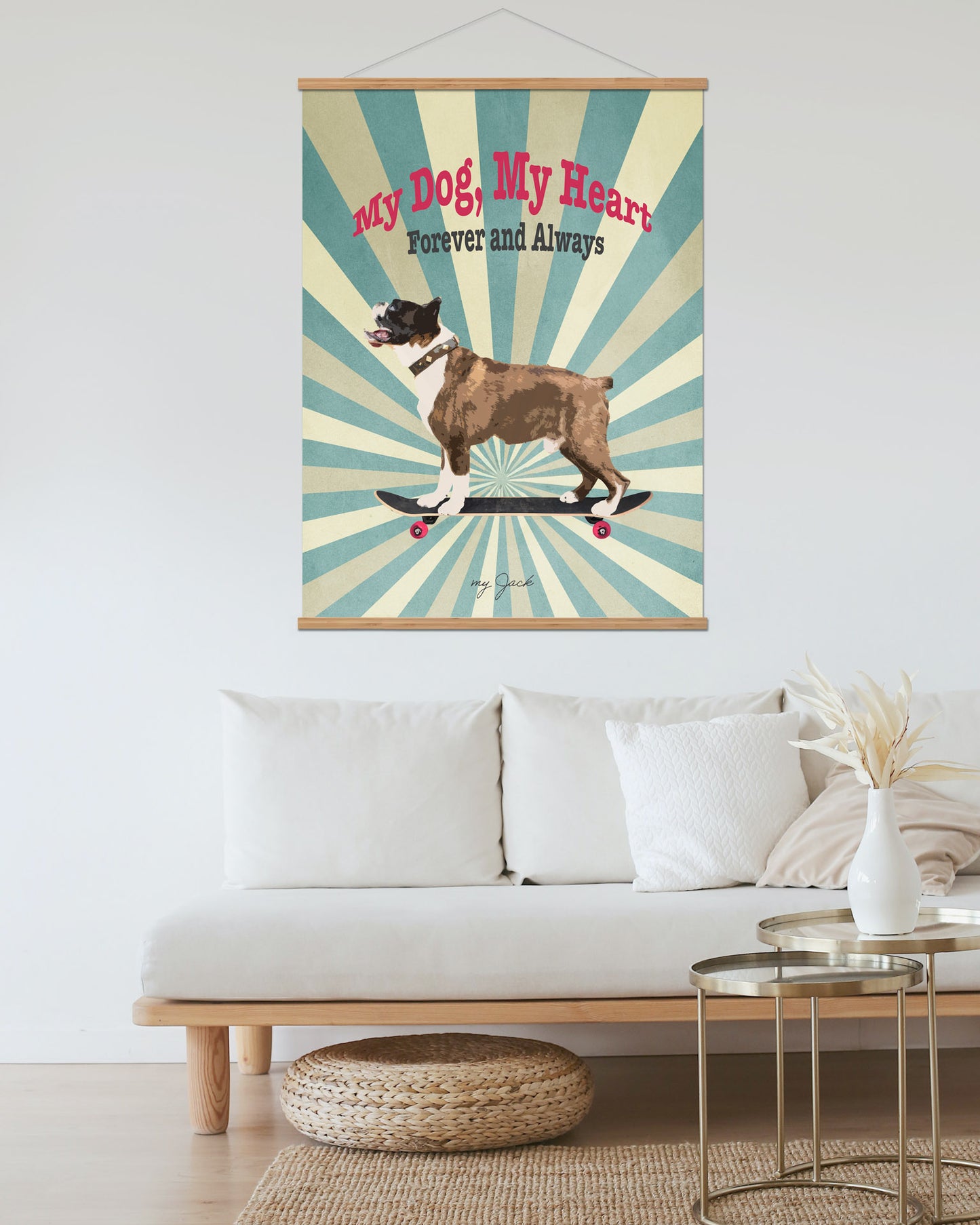Customized dog poster D01