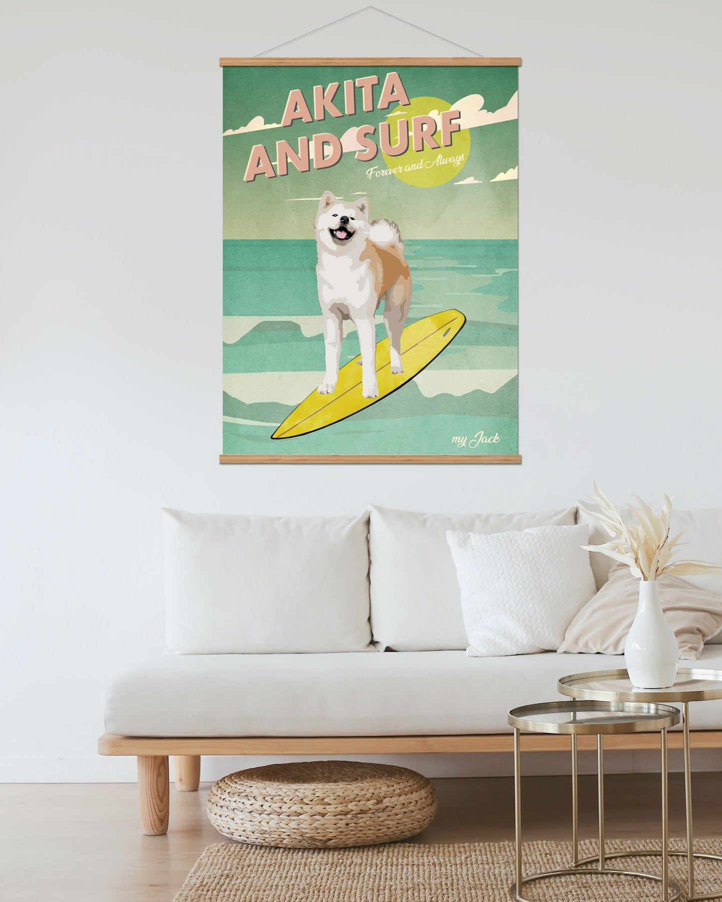 Customized dog poster D04