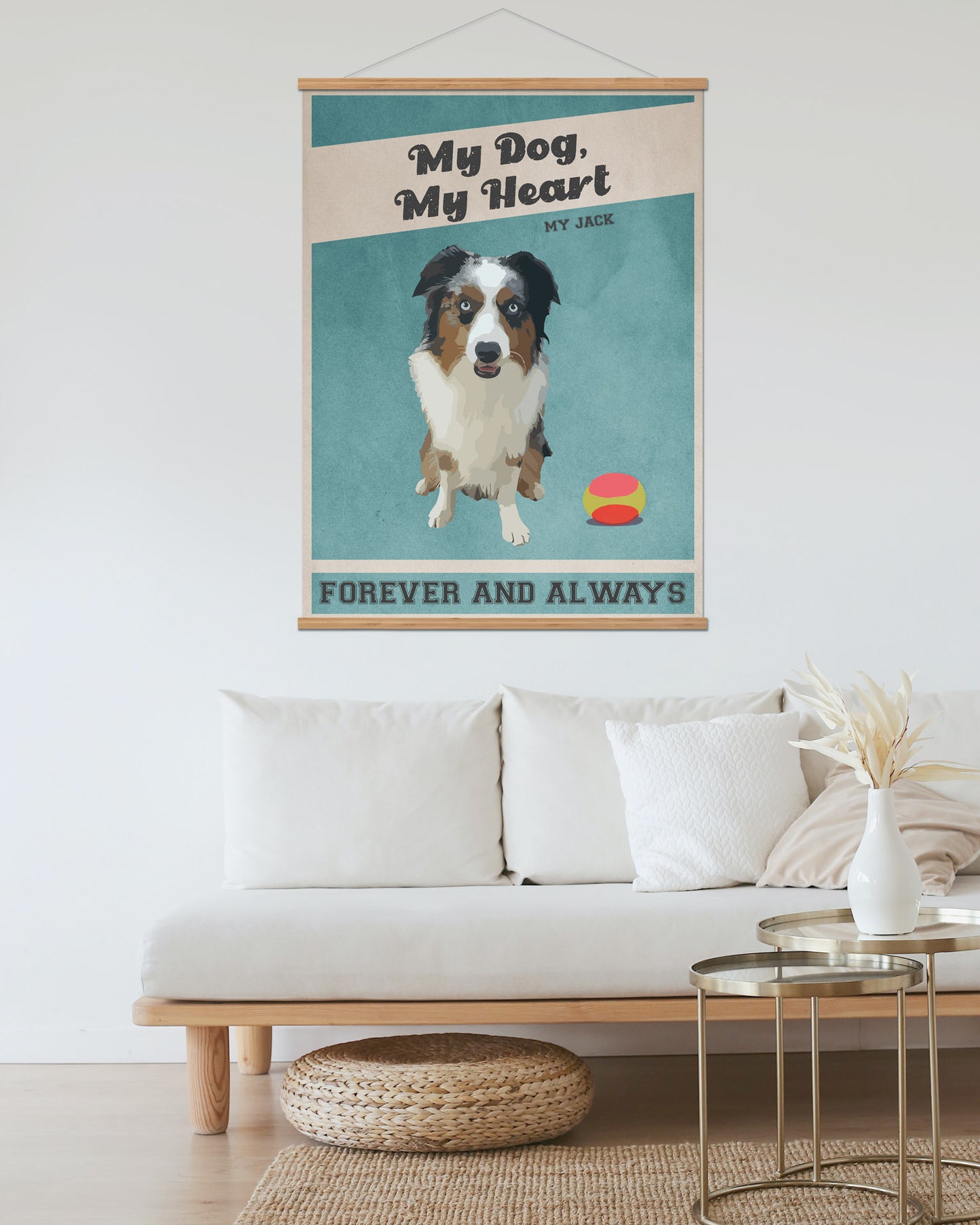 Customized dog poster D02